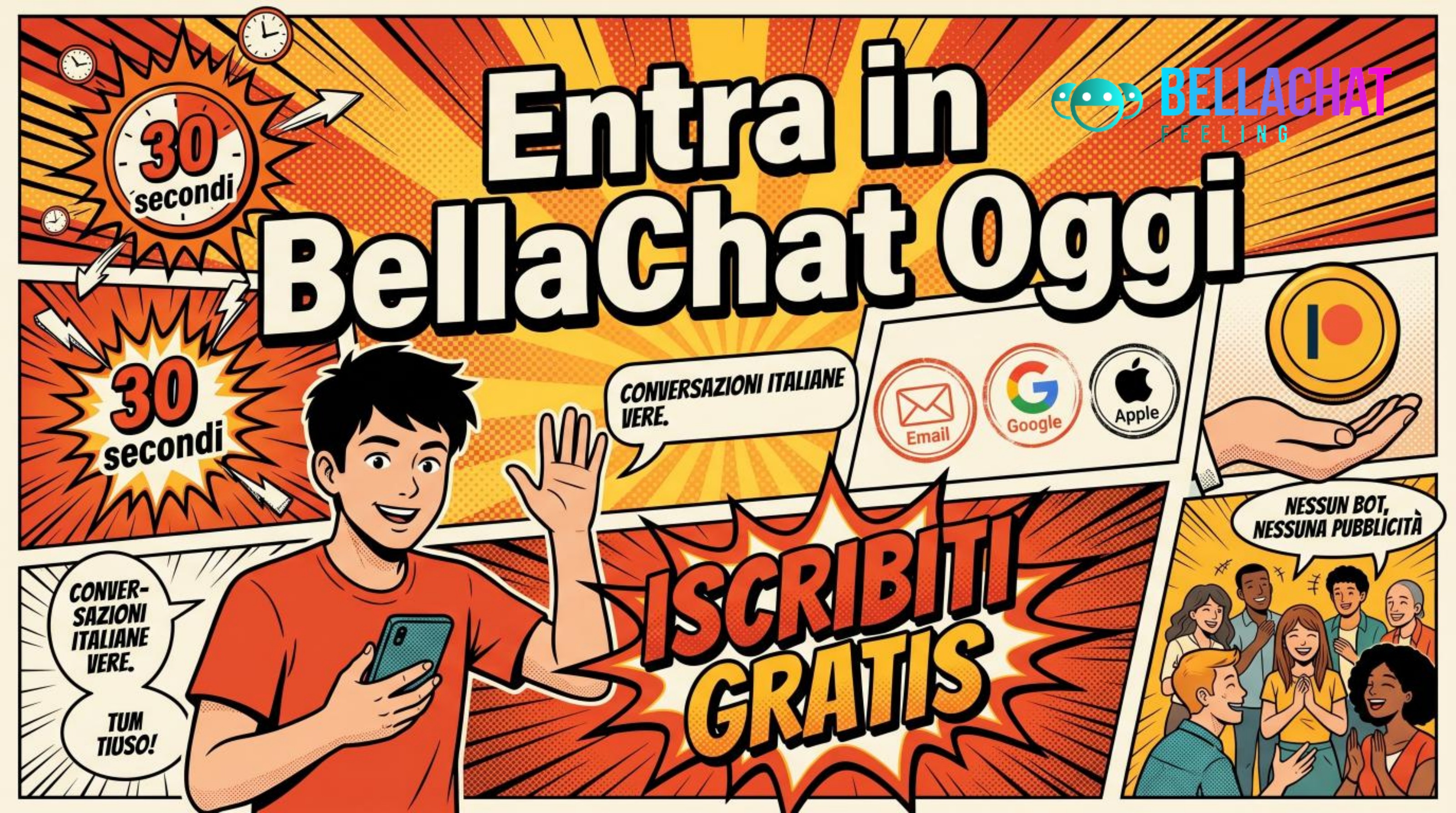 Entra in BellaChat oggi